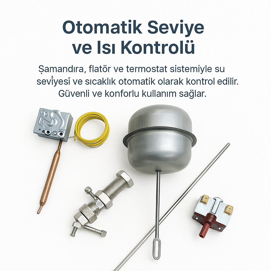 cay kazanı termostat flator samandira